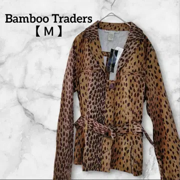 Bamboo Traders [ M ] 레오파드 무늬 자켓 아우터