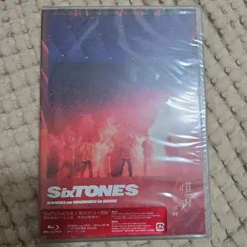 [미개봉 새상품] SixTONES 칸세이노호소쿠 일반ver BluRay
