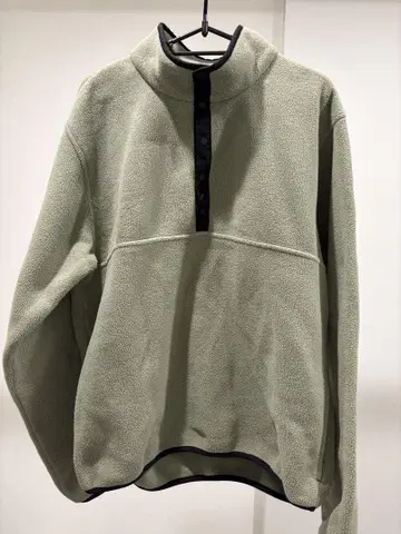 L.L.Bean 그린 플리스 하프 지퍼 자켓