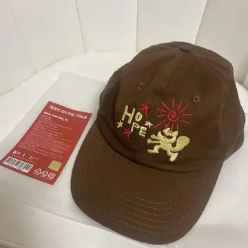 공식 상품 J-HOPE HOPE ON THE STAGE 캡 모자 호비