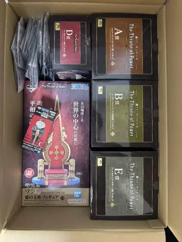 원피스 The Throne of Power 피규어 세트