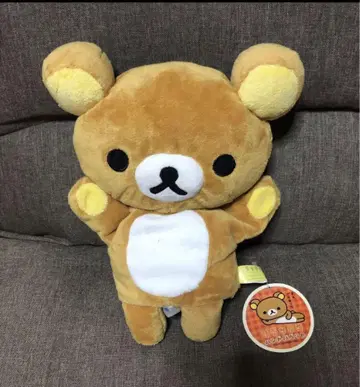리락쿠마 퍼펫 봉제 인형