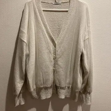 BAYFLOW 아이보리 가디건
