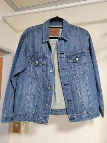 BACK NUMBER 와시 데님 자켓