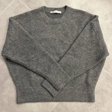 ZARA 니트 그레이