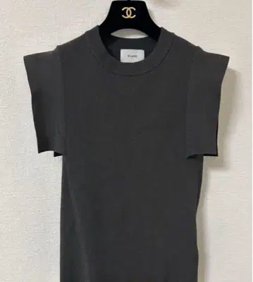 clane SQUARE SLEEVE KNIT TOPS