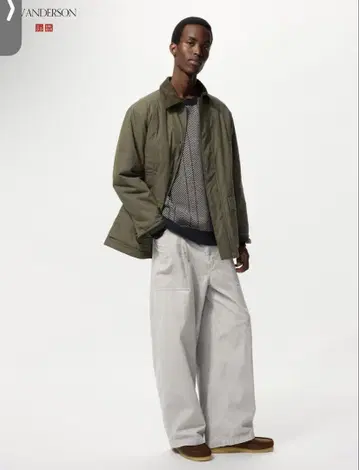 UNIQLO 유니클로 JWA 코듀로이 워크 팬츠 M 사이즈 그레이