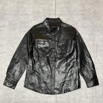 FIGARO paris 가죽 셔츠 자켓 광택 가죽 피가로