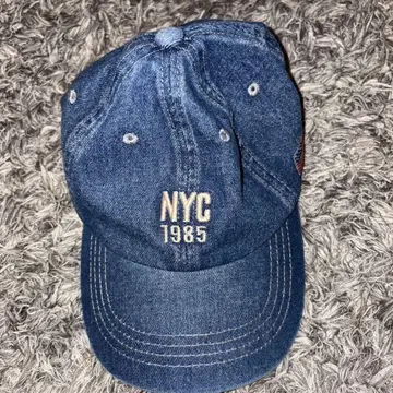 데님 캡 NYC 1985 사이즈 M