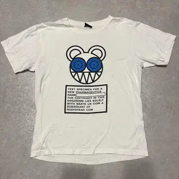 Radiohead 밴드 티셔츠 GTS
