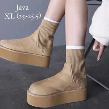 JAVA 통굽 삭스 어그 부츠 XL