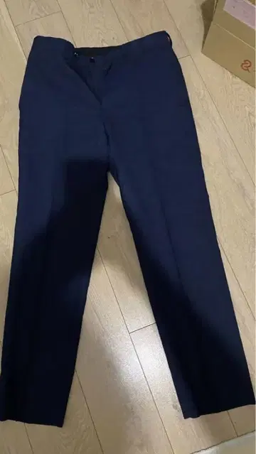 네이비 슬랙스 M