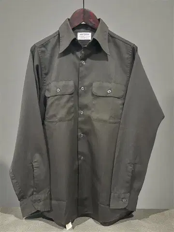 60'-70'S 빅양크 워크 셔츠 S 데드스탁