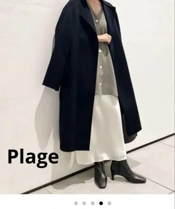 플라주 해밀턴 노카라 코트 38