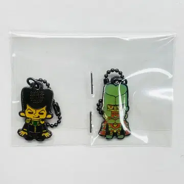 죠죠의 기묘한 모험 4부 메탈 플레이트 키체인 히가시카타 죠스케