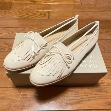 마가렛호웰 아이보리 로퍼 23.5cm