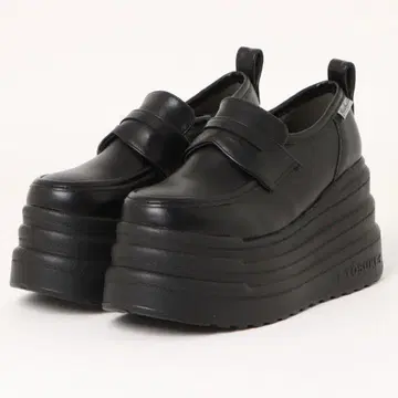 새상품급 요스케 YOSUKE 통굽 로퍼 (블랙)