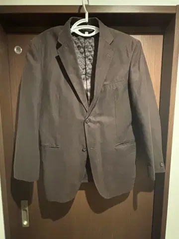 브라운 테일러드 자켓