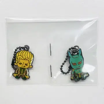 죠죠의 기묘한 모험 제4부 메탈 플레이트 키체인 요시카게 키라