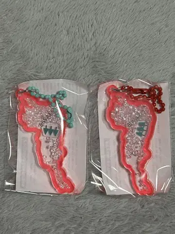 시가현 비와코 키링 2개 세트 오이카토게 마키노 메타세쿼이아