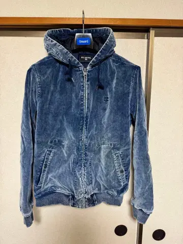 BILLABONG 후드 부착 자켓 M 사이즈 데님풍 블루