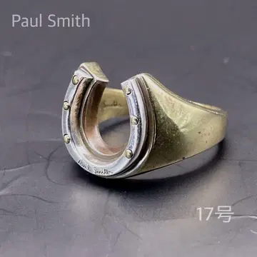레어 Paul Smith 폴스미스 말발굽 반지 17호