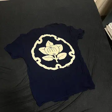 Blue Blue Japan 가몬 파랑 염색 셔츠