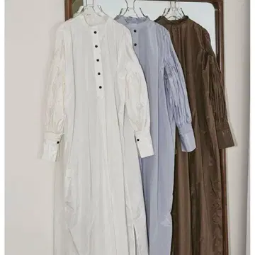 TODAYFUL 2way gather dress/white