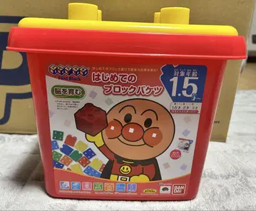 호빵맨 첫 블록과 짤랑이의 멋진 가게 블록 2세트