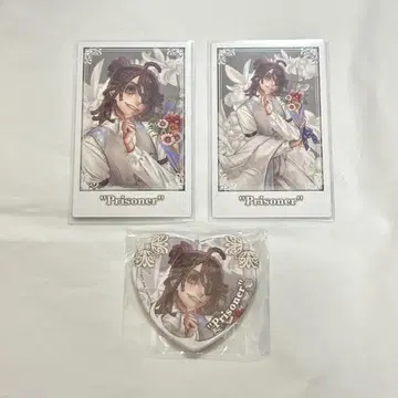 IdentityV 제5인격 화이트데이 죄수 캔뱃지 폴라샷 세트