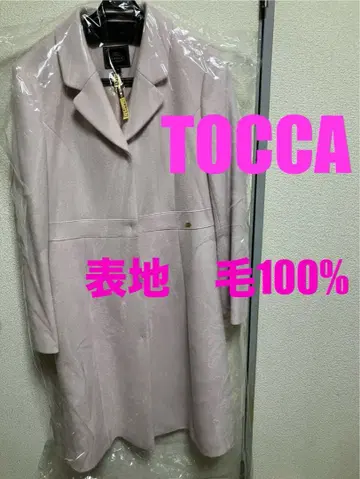 [ 하자품 ] TOCCA 울 코트 [ 클리닝 완료 ]