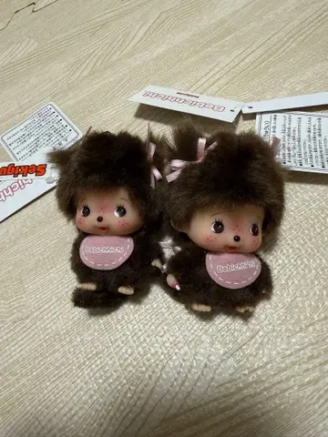 몬치치 얼굴 큰 베이비치치 SS 키체인 2점 여아