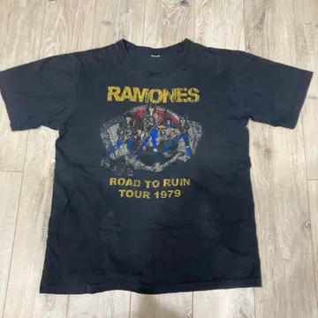 RAMONES ROAD TO RUIN TOUR 1979 티셔츠