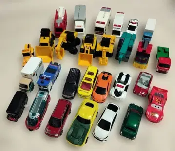 연말 특별 가격! 미니카 세트 28대 소방차 구급차, 토미카 스포츠카 외