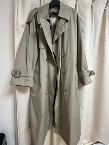 LONDON FOG 베이지 트렌치코트 한정판