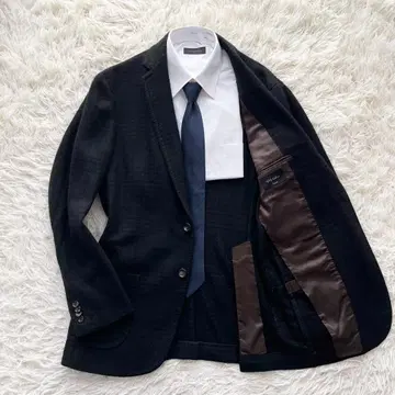 [ 최고급 ] STILE LATINO 캐시미어 100% 그린 자켓 46