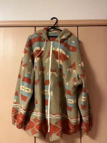 US 빈티지 80s 플리스 자켓 보아 자켓 XL