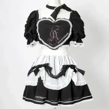 AVENCHUMU 스커트 셋업 BLACK