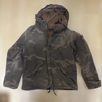 chimala 카모 패턴 안감 부착 후드 자켓