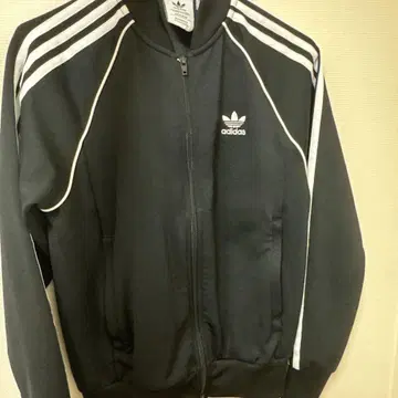 adidas 블랙 집업 자켓