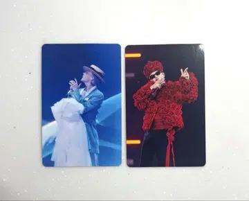 영화 G-DRAGON 입장자 혜택 포토 카드 2종 세트