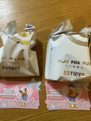 52TOYS 도널드 덕 피규어 2체 세트