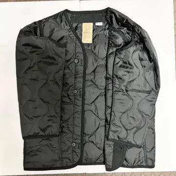 HOUSTON 3M L 블랙 밀리터리 퀼팅 자켓