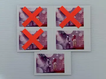 이레귤러즈 실사 폴라로이드풍 트레이딩 카드 2025 리우라 & 쇼토 2장