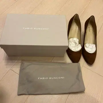 FABIO RUSCONI 브라운 스틸레토 펌프스