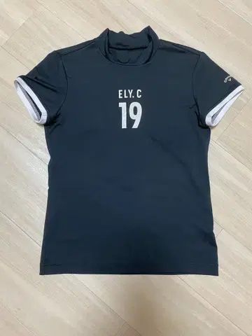 Ely.C 19 골프 셔츠 여성용 블랙