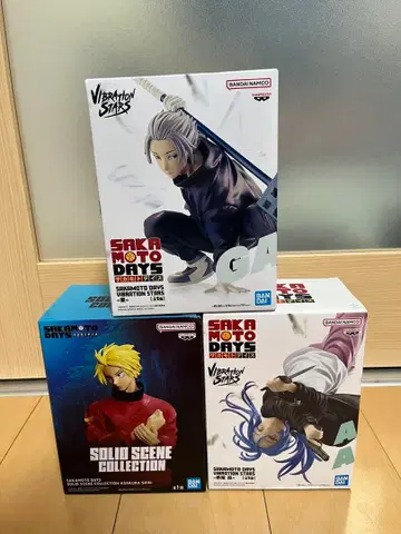 사카모토 데이즈 VIBRATION STARS 3체 세트