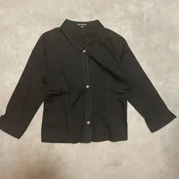 00's vintage 7부 소매 셔츠 아카이브 그런지 y2k 펑크