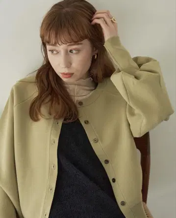 hinari 하이 게이지 니트 가디건