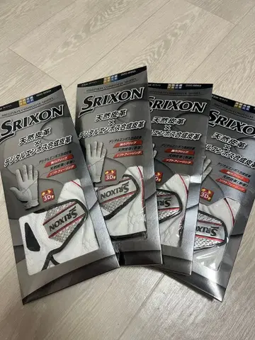 [ 미개봉 새상품 ] SRIXON 골프 그로브 23cm 4세트